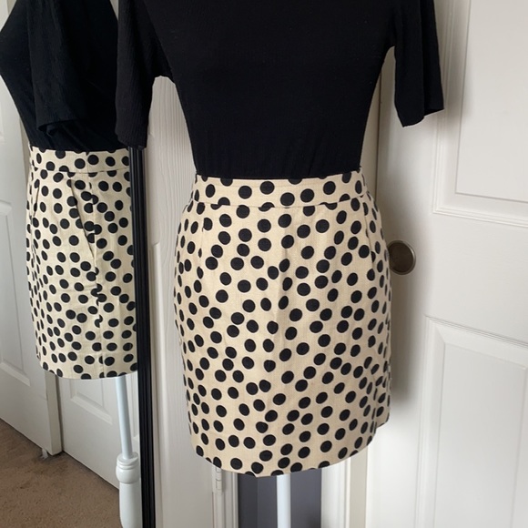 J.Crew polka dot mini skirt - Picture 3 of 8